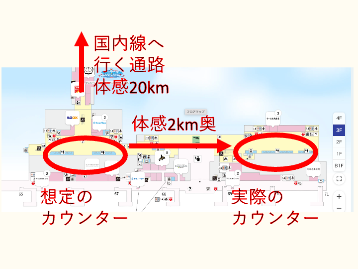 新千歳空港の国際線ターミナル