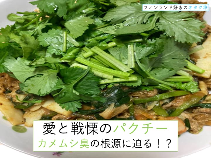 愛と戦慄のパクチー表紙_カメムシ臭の根源に迫る！？