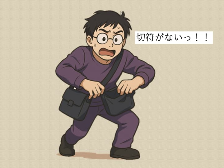 切符がない！！