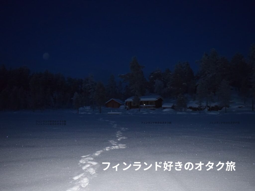 夜の湖上。こういう光が全くない場所が理想です