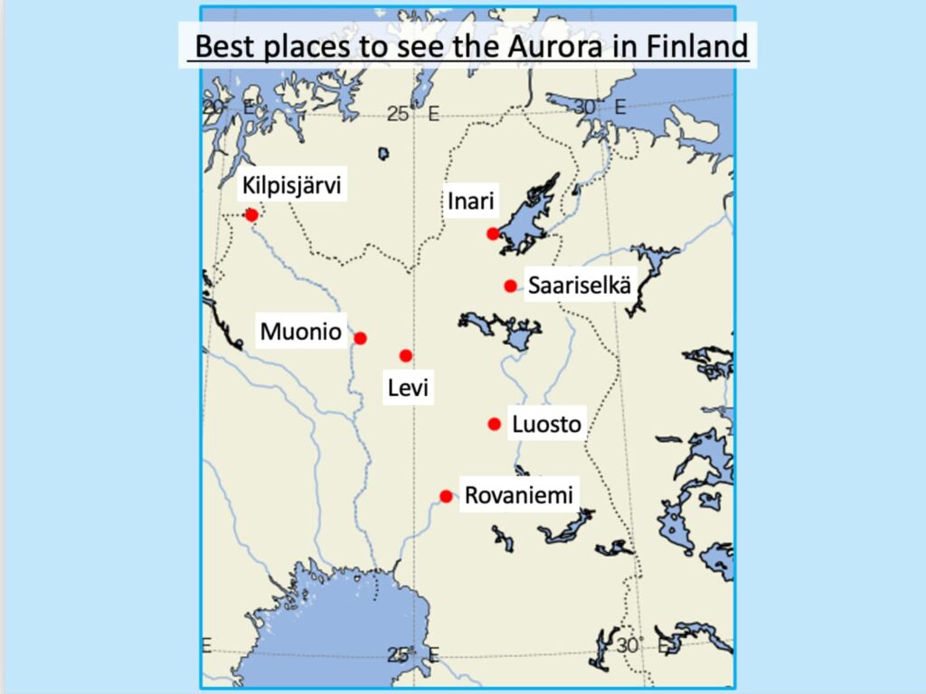 Best places to see the Northern Lights in Finland