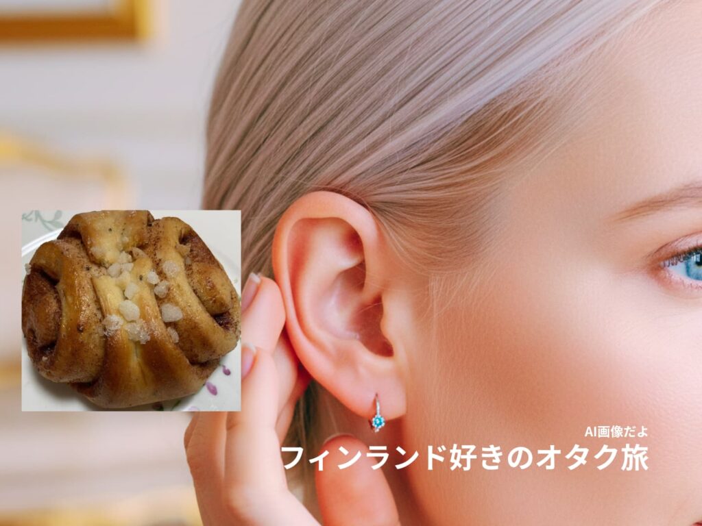 人間の耳とKorvapuustiを比較してみました!言われてみると、人間の耳に見えるような?